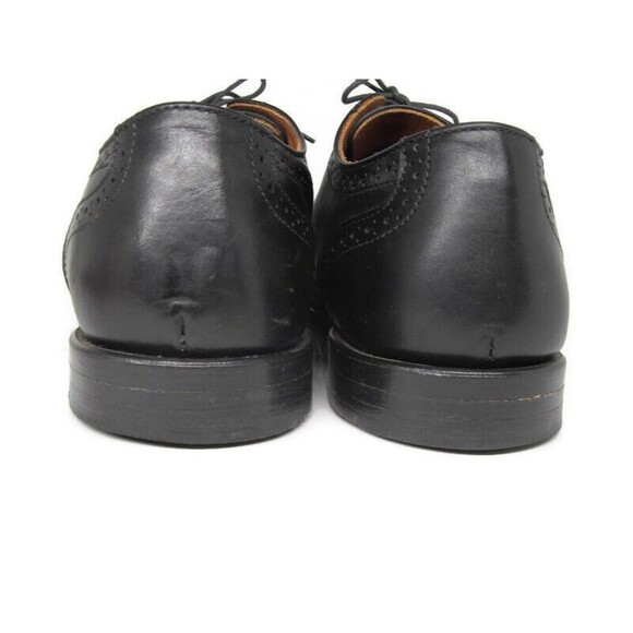 Cole Haan  Black Italian Calfskin Wingtip Derbys Size US 10 M   Made In USA - Picture 6 of 11